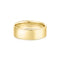 Gold 6mm Smooth Band